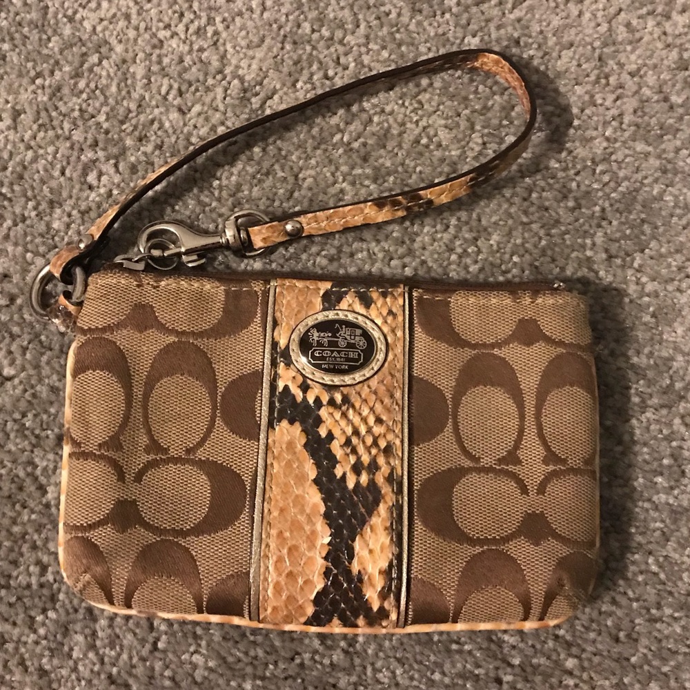 Coach Wristlet